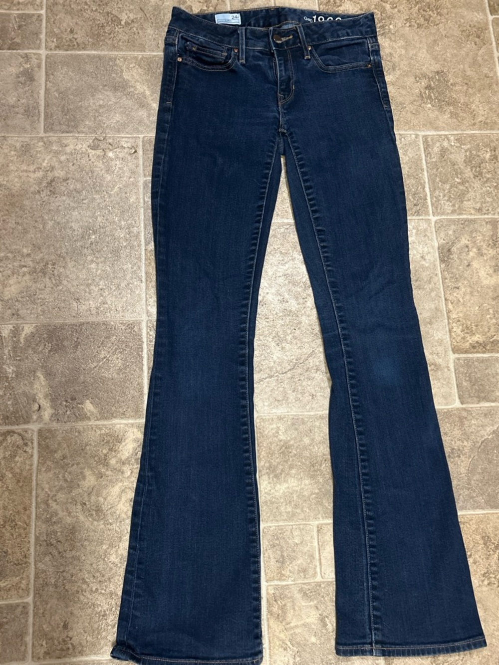 Women’s lowrise Dark Blue vintage 1969 Skinny Jeans